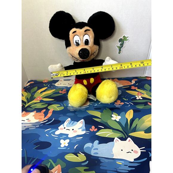 Vintage Disney Mickey Mouse Plush Stuffed Animal Toy Doll - Picture 4 of 12